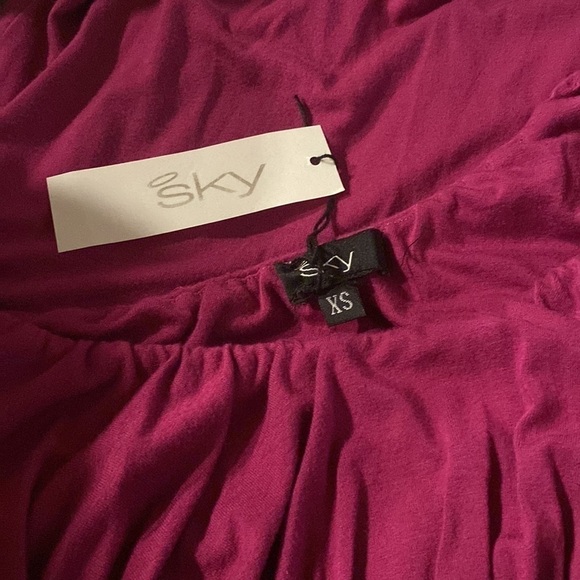 Sky One Shoulder Cocktail Dress Size XS - Picture 6 of 7